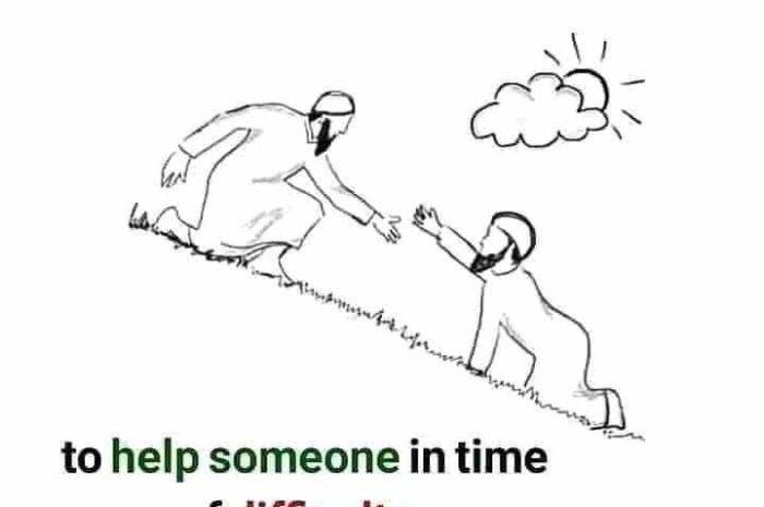 Its Sunnah to help someone